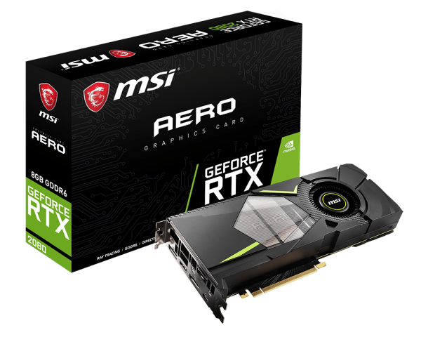 MSI GeForce RTX 2080 AERO 8G