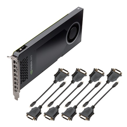 PNY Quadro NVS 810 x16 4GB (128) 8xmDP (DVI)