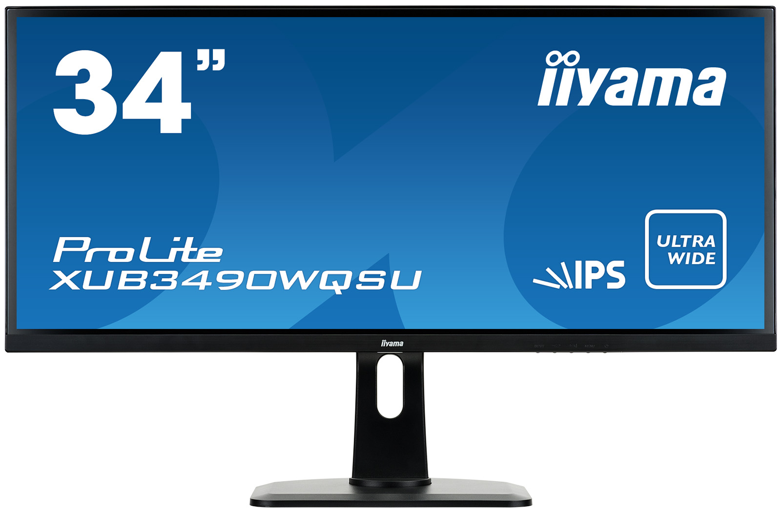 34' LCD iiyama XUB3490WQSU-B1 - IPS,5ms,320cd,21:9,3440x1440,2xUSB2.0,2xUSB3.0,3xHDMI,DP,repro