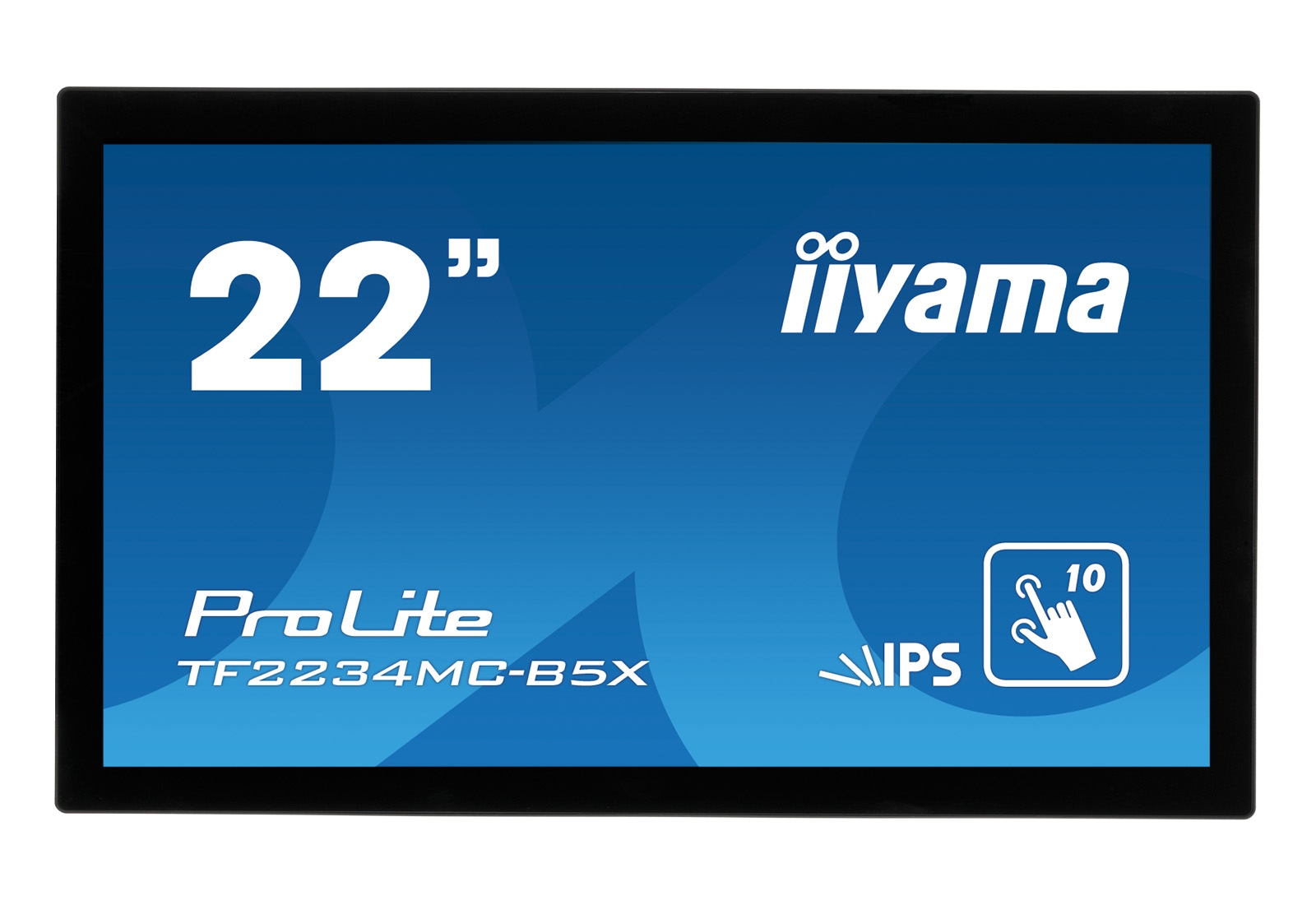 22' iiyama TF2234MC-B5X - OpenFrame,IPS,FullHD,8ms,250cd/m2, 1000:1,16:9,VGA,HDMI,DP,USB