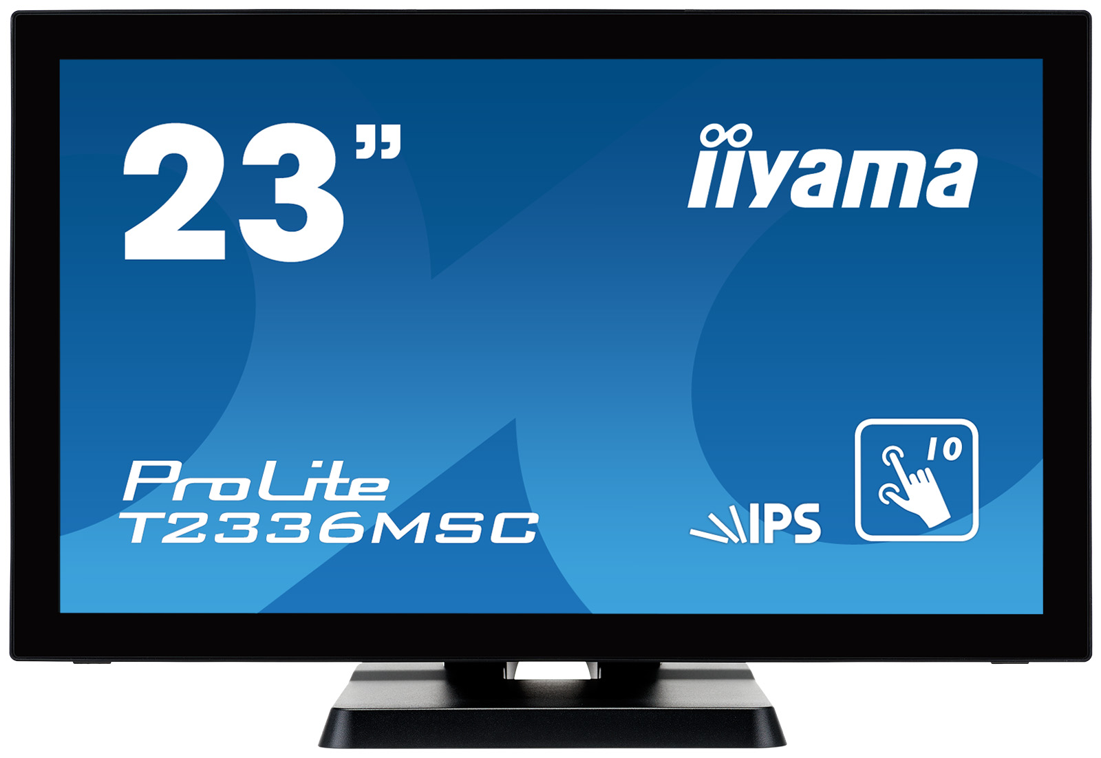 23' LCD iiyama T2336MSC-B2 - multidotekov�, FullHD, IPS, kapacitn�, USB