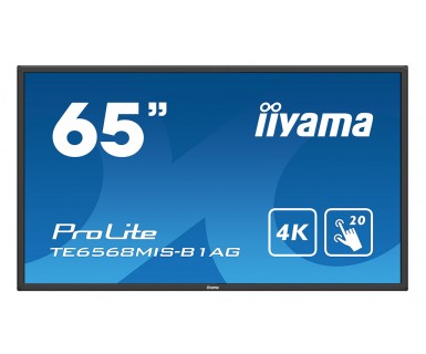65' LCD iiyama ProLite TE6568MIS-B1AG -4K,IPS,USB