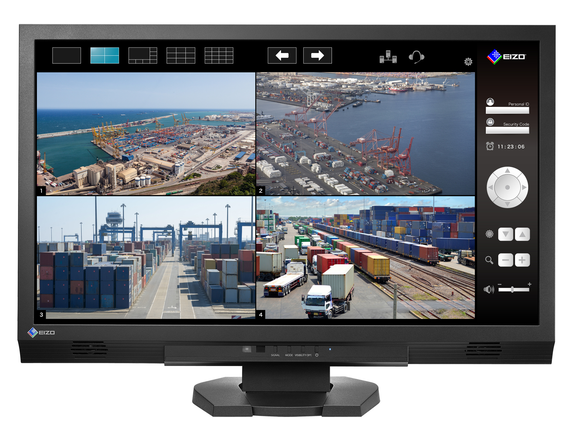 23' LED EIZO FDF2306W-CCTV,FHD,HDMI,rep,24/7