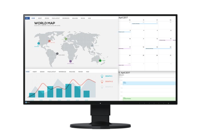 27' LED EIZO EV2780 - QHD,IPS,DP,USB-C,piv,rep,bk