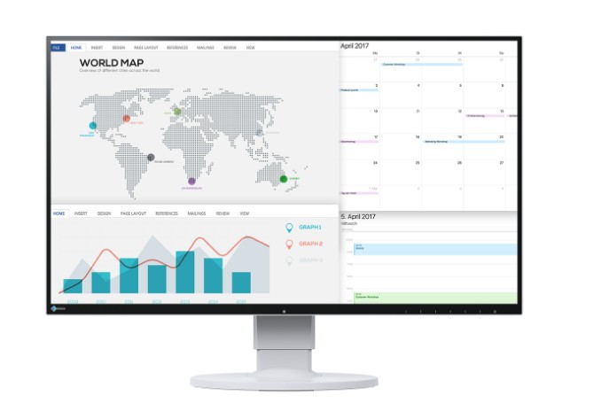 27' LED EIZO EV2780 - QHD,IPS,DP,USB-C,piv,rep,wh