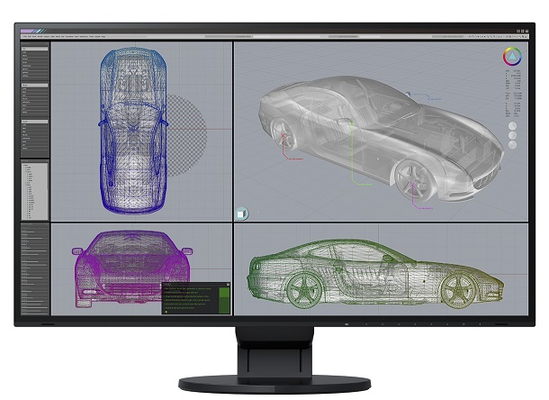27' LED EIZO EV2785 - UHD,IPS,DP,USB-C,piv,rep,bl