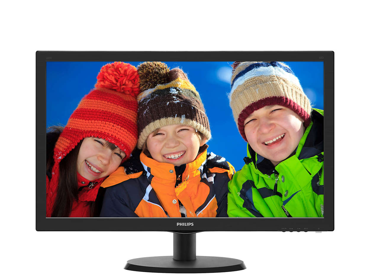 22' LED Philips 223V5LHSB2- FHD,HDMI