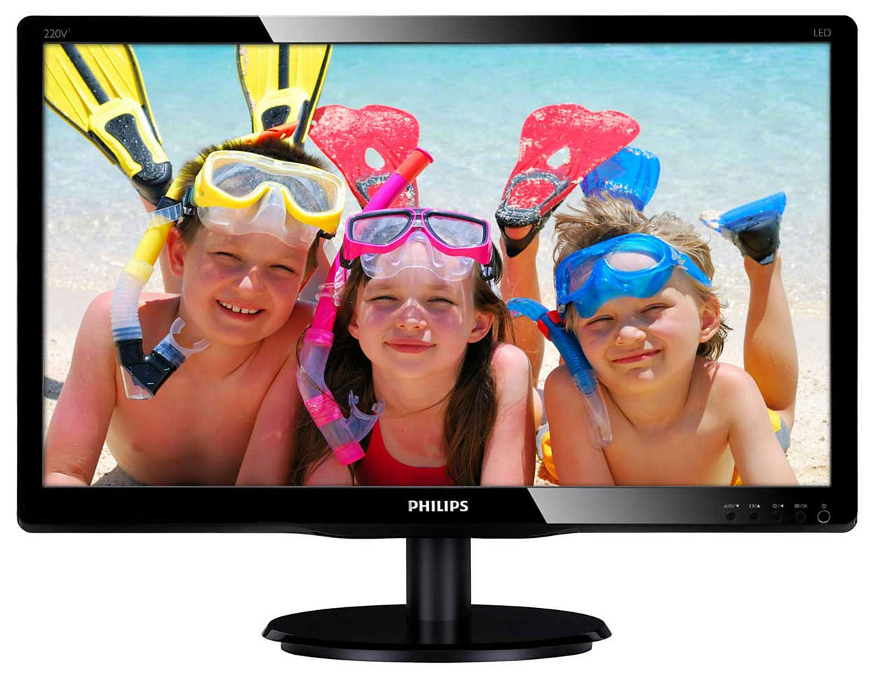 22' LED Philips 220V4LSB-1680x1050,DVI,VESA