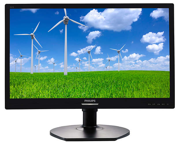 22' LED Philips 221S6LCB- FHD,DVI,piv