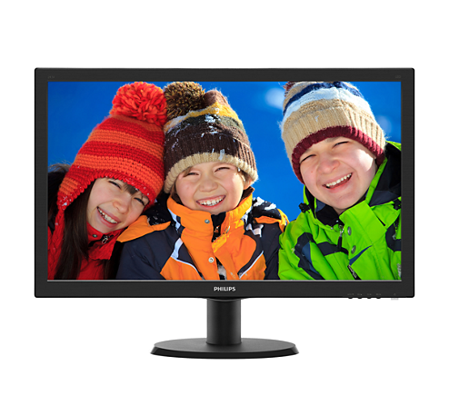 24' LED Philips 243V5LSB5-FHD,TFT,VGA,DVI 