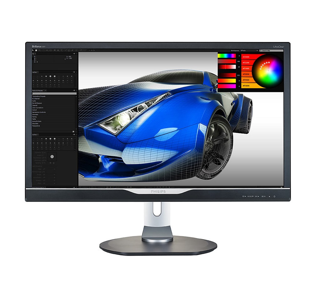 28' LED Philips 288P6LJEB-QFHD,HDMI,DP,piv,rep