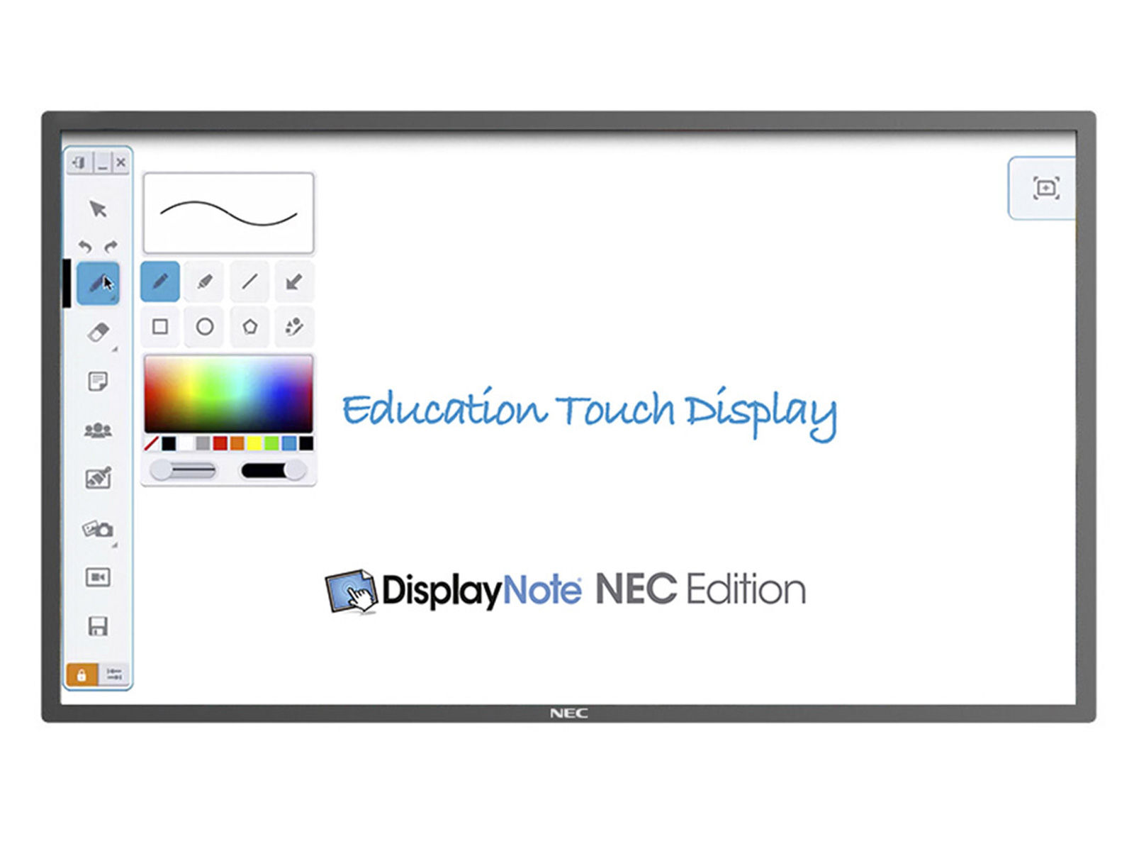 65' LED NEC E651-T,1920x1080,S-PVA,16/7,touch