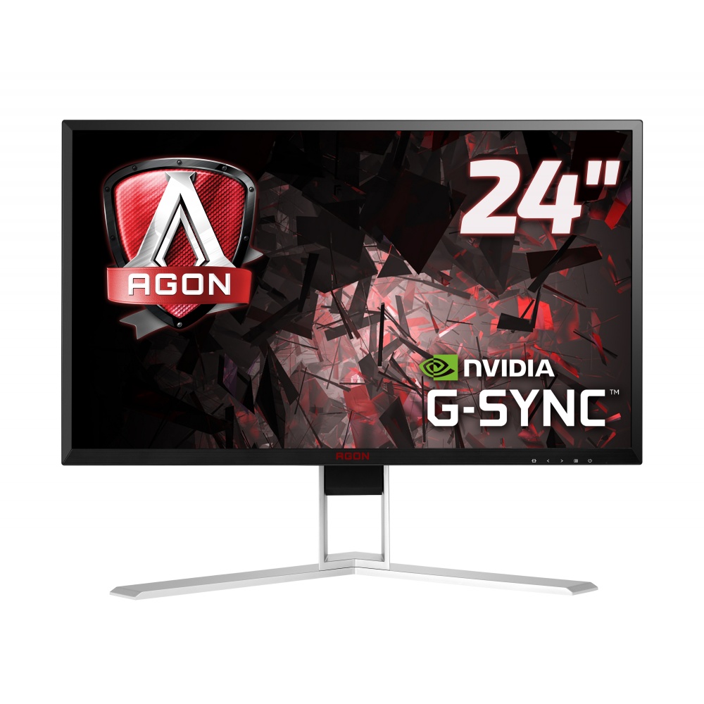 24' LED AOC AGON AG241QG-FHD,350cd,165Hz,DP,USB,r 