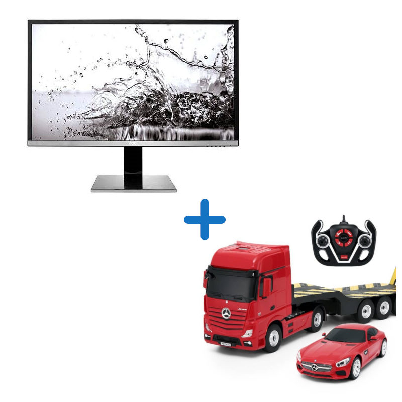 32' LED AOC U3277PWQU + Mercedes Actros+AMG GT