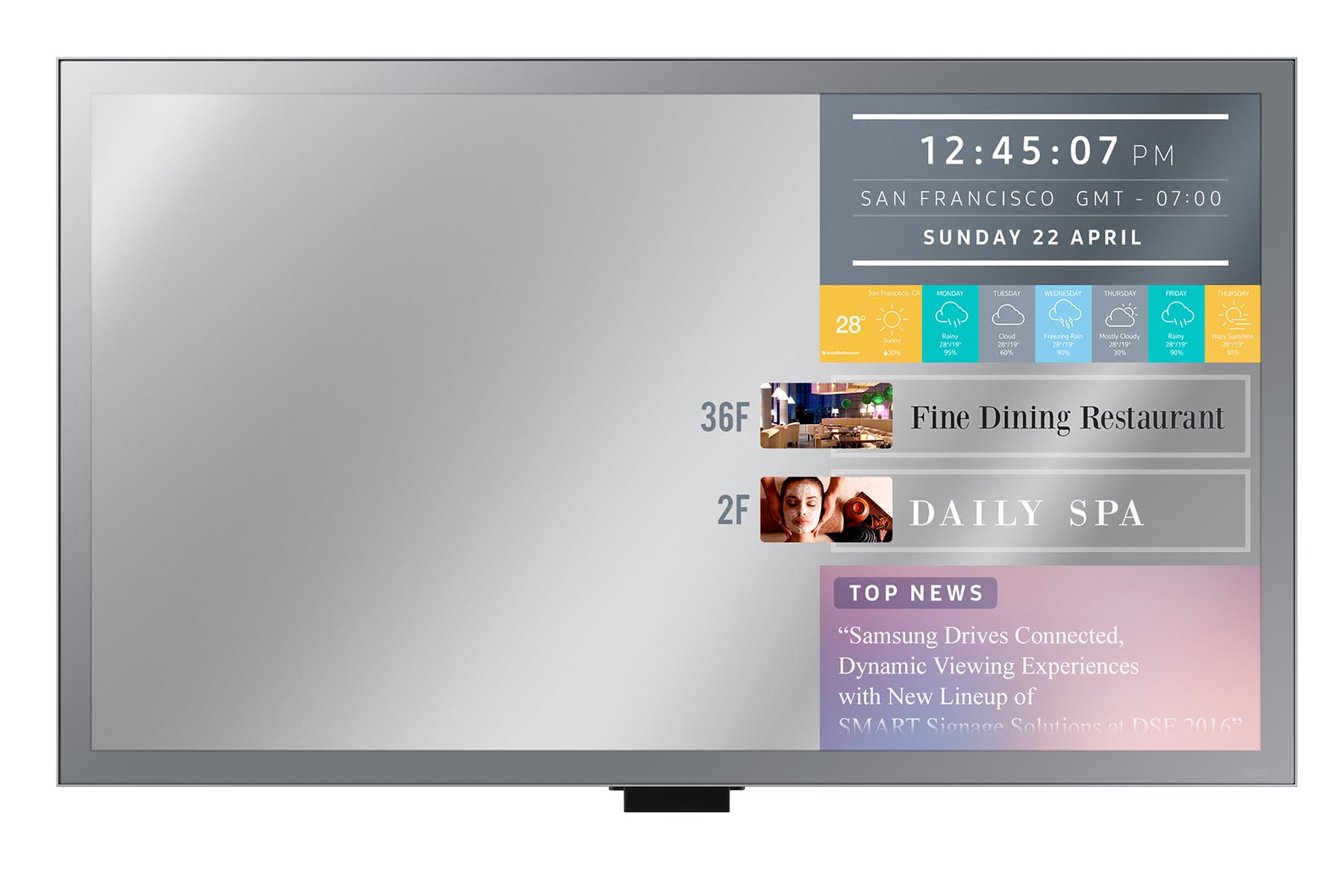 32' LED Samsung ML32E -FHD,250cd,zrcadlo