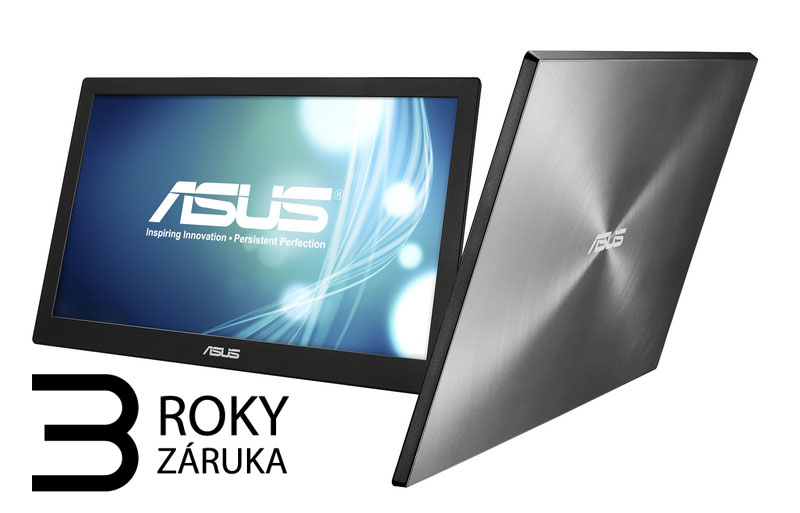 15,6' WLED ASUS MB168B - HD, 16:9, USB 3.0, p�enosn�