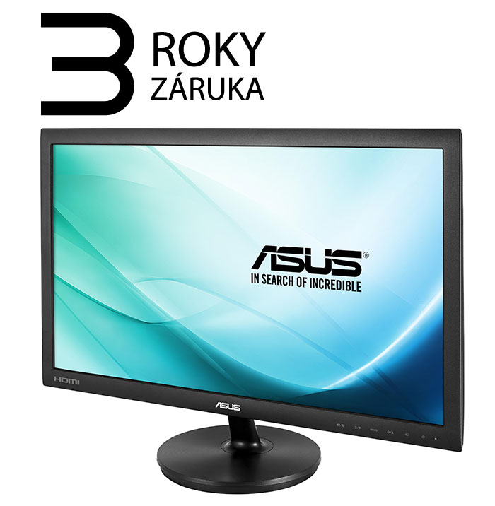 24' LED ASUS VS247HR - Full HD, 16:9, HDMI, DVI, VGA