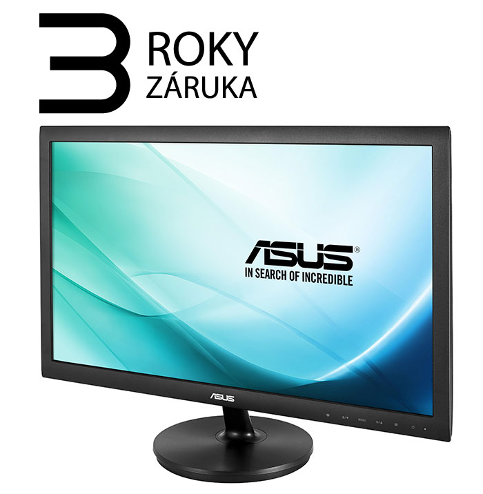 24' LED ASUS VS247NR- Full HD, 16:9, DVI, VGA