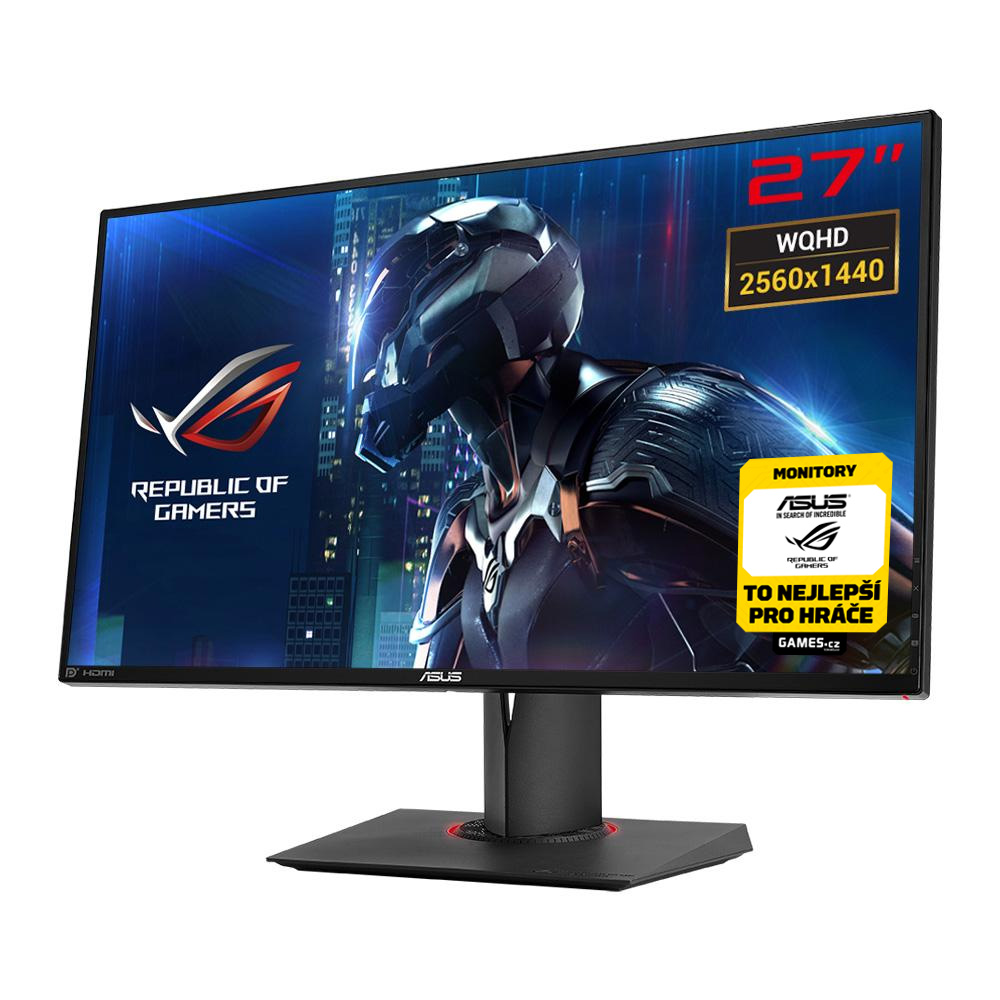 27' LED ASUS PG278QR ROG - WQHD, 16:9, HDMI, DP, 165Hz, G-Sync