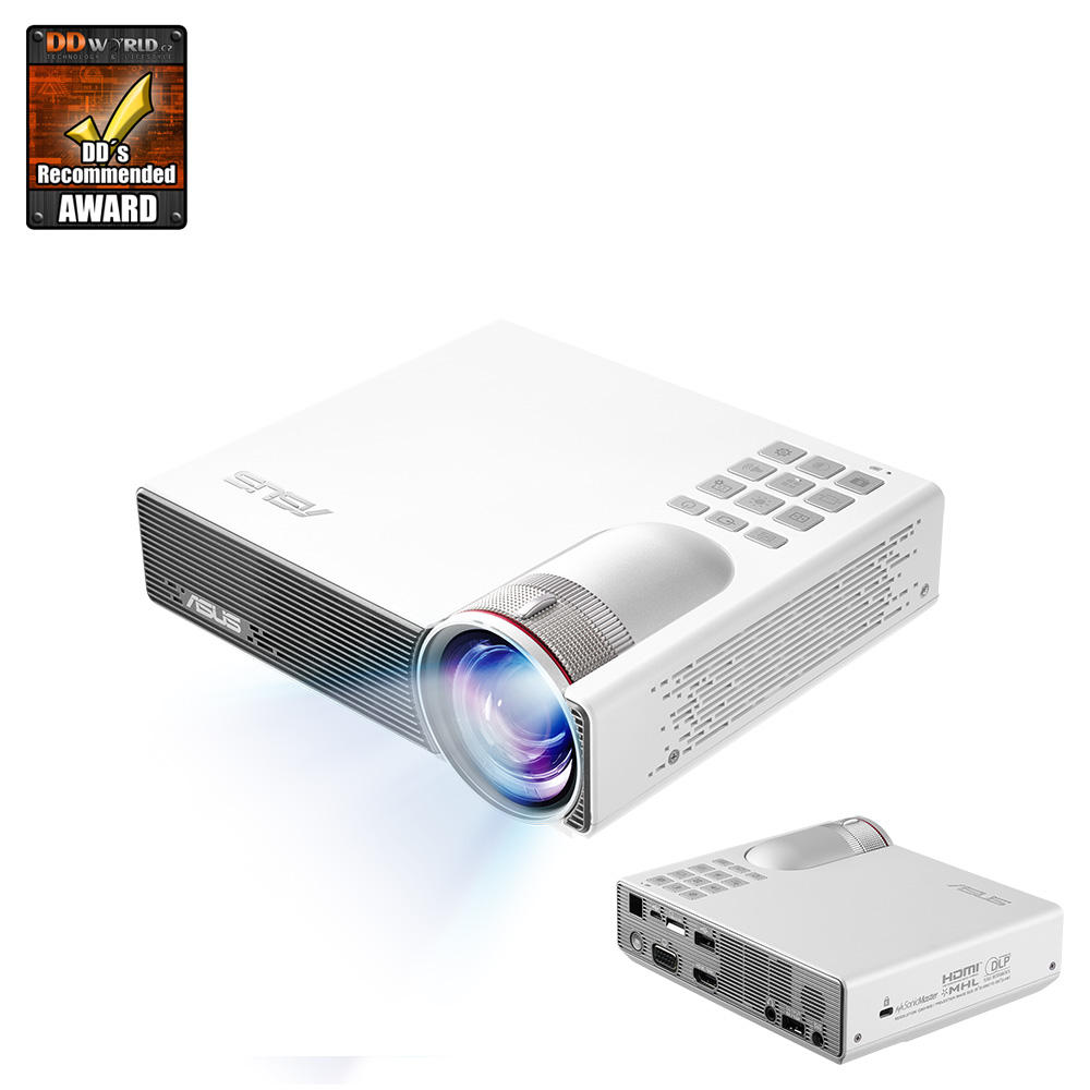 ASUS P3B LED projector, 800 Lum, baterie,repro,ovl