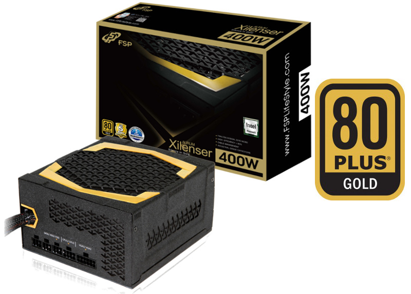 FSP/Fortron AURUM Xilenser 400W 80PLUS GOLD, Fanless