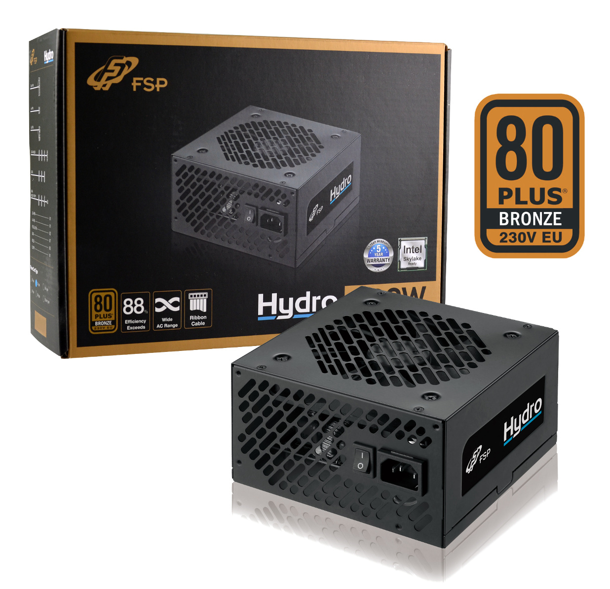 FSP/Fortron HYDRO 600W 80PLUS BRONZE 230V