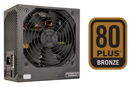 FSP/Fortron FSP500-60GHN 80PLUS BRONZE, bulk, 500W, black