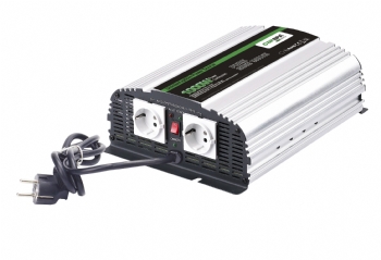 M�ni� nap�t� Carspa CPS1000 12V/230V 1000W, �ist� sinus, s nab�je�kou 12V/10A a funkc� UPS