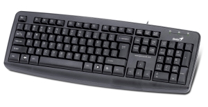 Kl�vesnice GENIUS KB-110X PS2 CZ+SK black