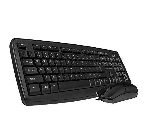 Set GENIUS KM-130 USB CZ+ SK, black