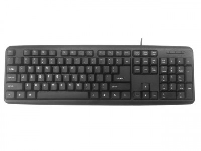 Gembird kl�vesnice KB-U-103, USB, �ern�, US layout