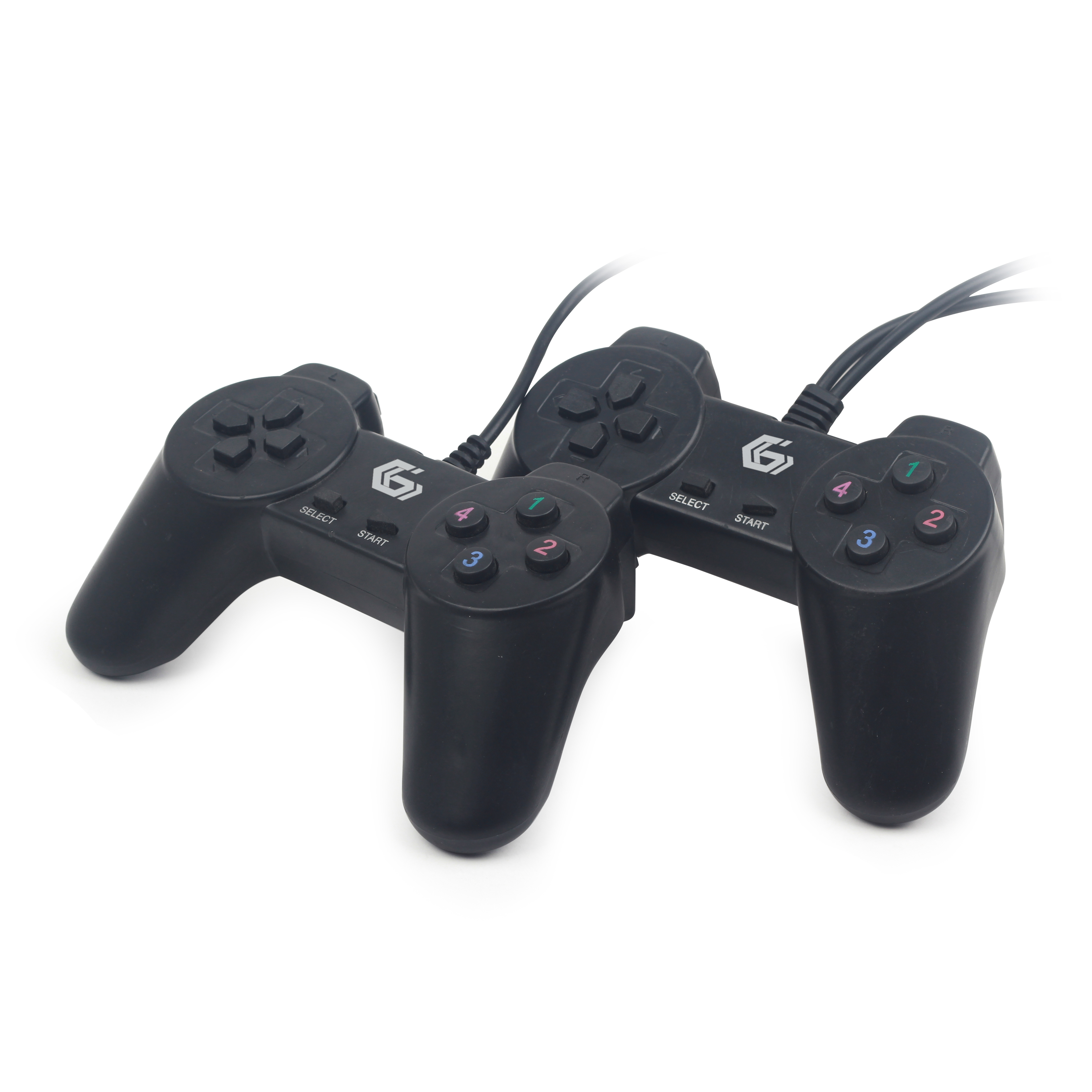 GEMBIRD Joy Gamepad JPD-UB2-01, set 2ks, USB