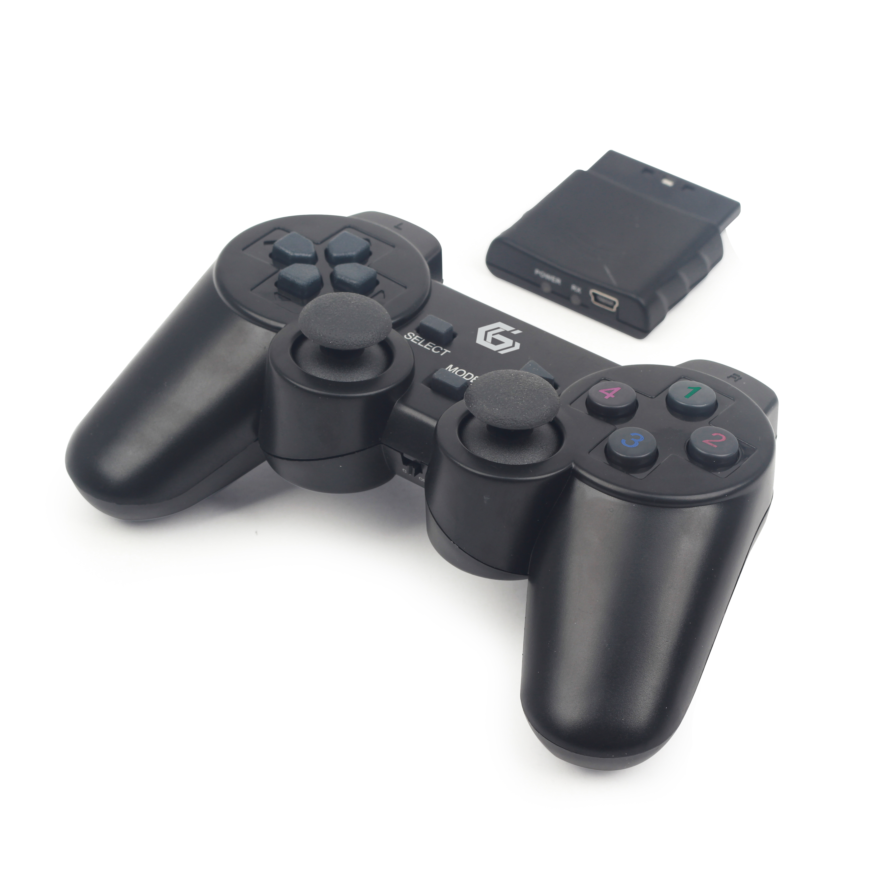 GEMBIRD Joy Gamepad JPD-WDV-01, vibra�n�, bezdr�tov�, PC/PS2/PS3, USB