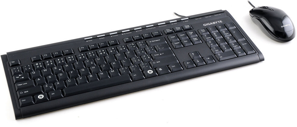 Set GIGABYTE KM6150 multimedi�ln� USB �ern� CZ