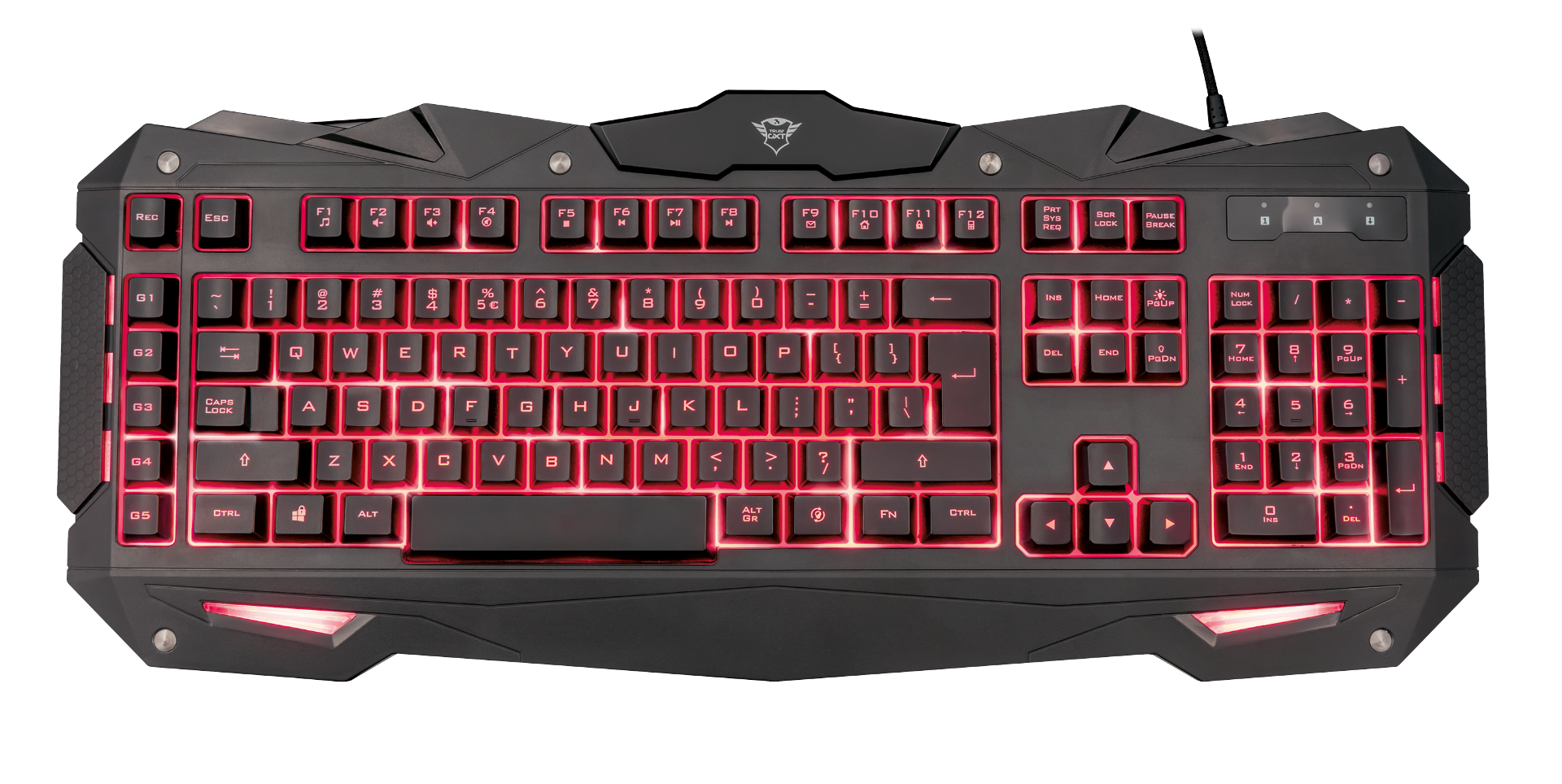 kl�v. TRUST GXT 840 Myra gaming, US 