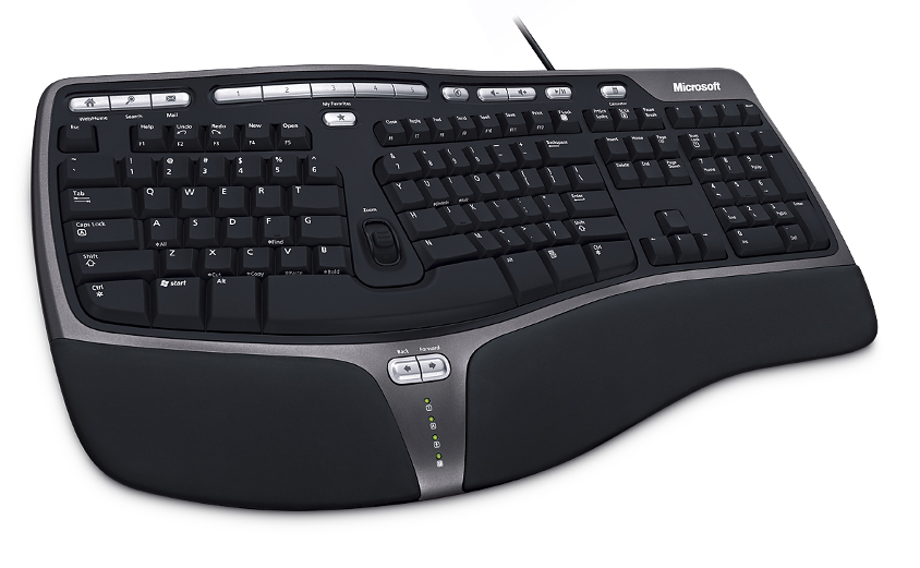 Microsoft Natural Ergonomic Keyboard 4000, CZ