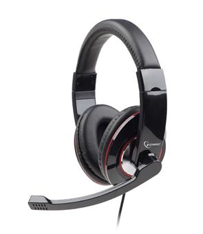Gembird Sluch�tka s mik MHS-001 Gaming black