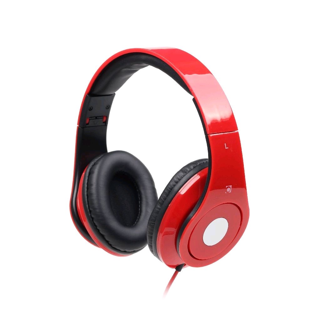 Gembird Sluch�tka s mikrofonem DETROIT, �erven�