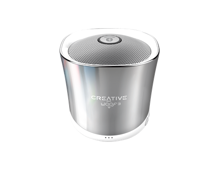 Speaker CREATIVE WOOF3, Bluetooth,winter chrome
