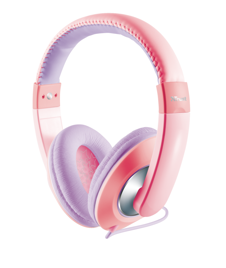 n�hlavn� sada TRUST Sonin Kids Headphone, pink