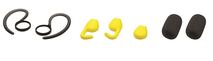 Jabra d�l: Steel Eargel pack (3 Eargels+2 Earhook)