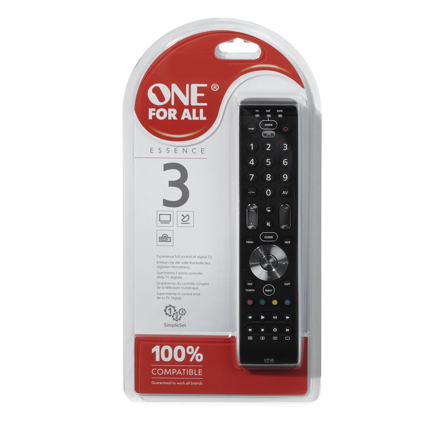 OFA URC7130 Essence 3 univerz�ln� DO 3v1