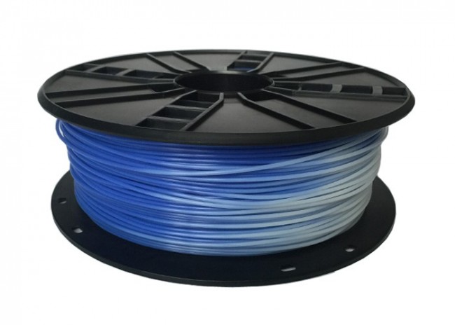 GEMBIRD Struna pro 3D tisk, PLA, 1,75mm, 1kg, blue to white