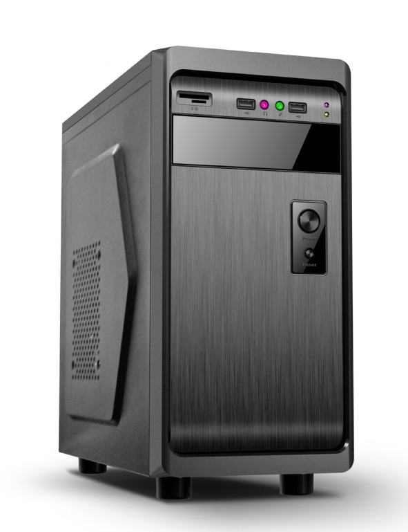 Gembird Case Mini Tower ATX Fornax100 USB 3.0 Black