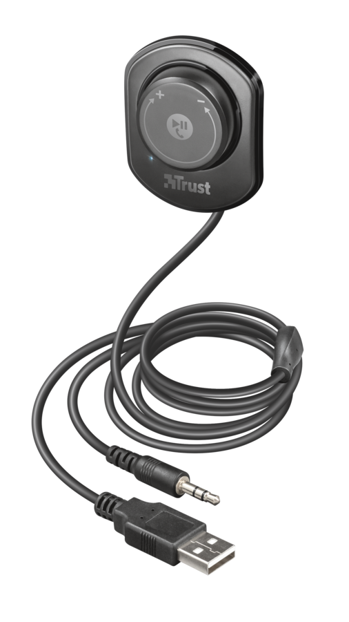 TRUST Lega 2-in-1 Bluetooth Music Receiver and Car Kit