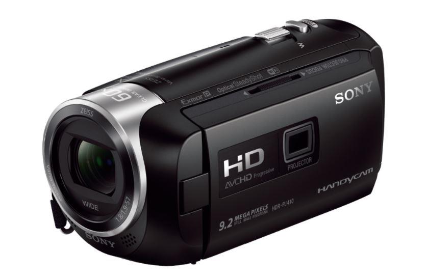 Sony HDR-PJ410,�ern�/30xOZ/foto 9,2Mpix/WiFi/NFC/ vest. projektor