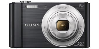 Sony Cyber-Shot DSC-W810 �ern�,20,1M,6xOZ,720p