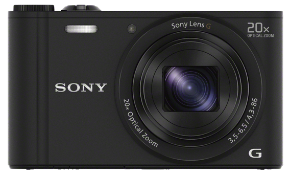 Sony DSC-WX350 �ern�, 18,2Mpix,20xOZ,fullHD,WiFi