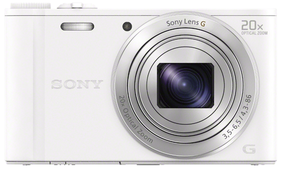 Sony DSC-WX350 b�l�, 18,2Mpix,20xOZ,fullHD,WiFi
