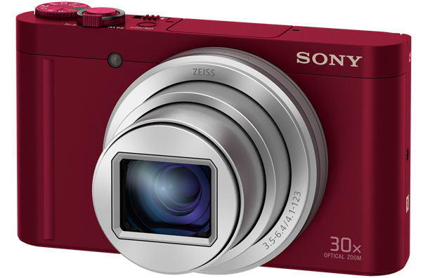 Sony DSC-WX500 �erven�,18,2Mpix,30xOZ,fullHD,WiFi